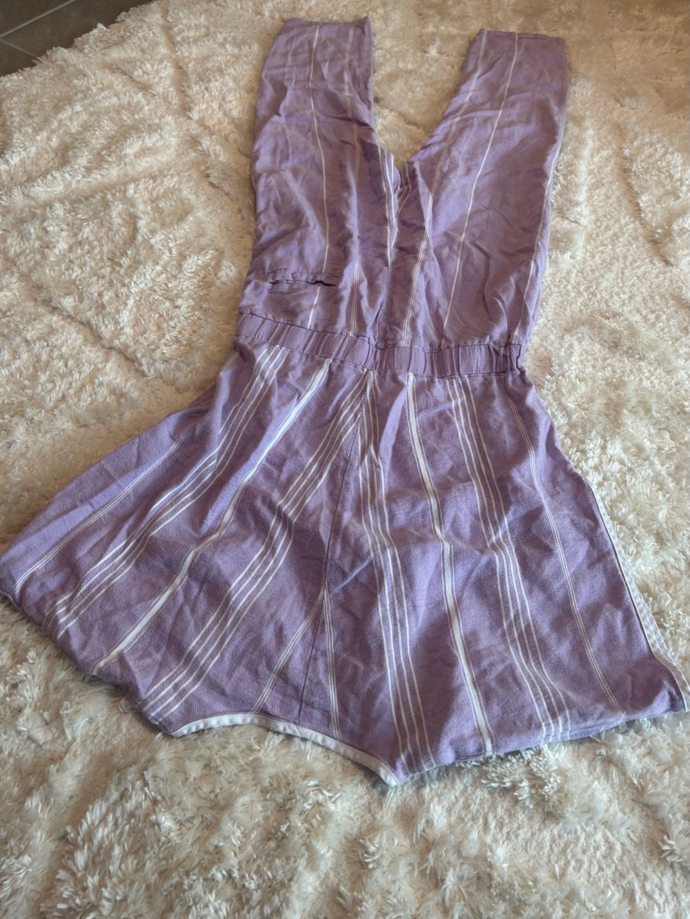 Paradised - Merri Jumpsuit, Striped V-Neck - Picture 9 of 9
